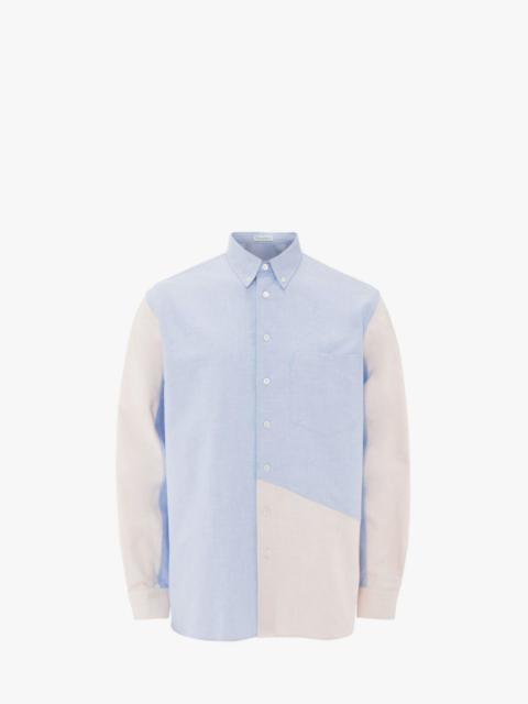 JW Anderson CLASSIC FIT PATCHWORK SHIRT