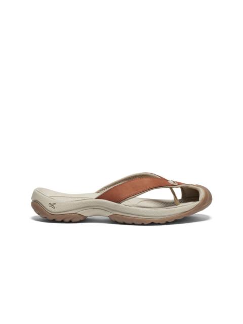 KEEN Women's Waimea Leather Flip-Flop