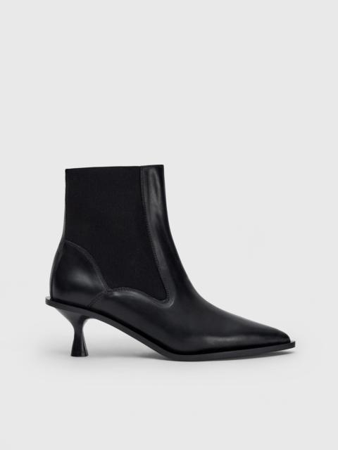 ATP ATELIER Trino Black Leather Ankle boots
