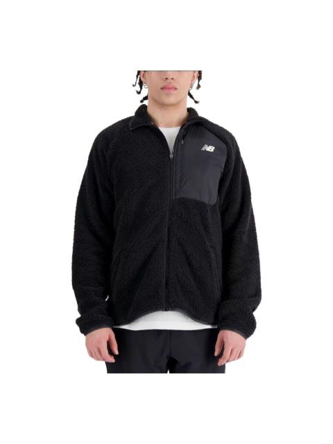 New Balance Q Speed Sherpa Jacket 'Black' MJ33285-BK