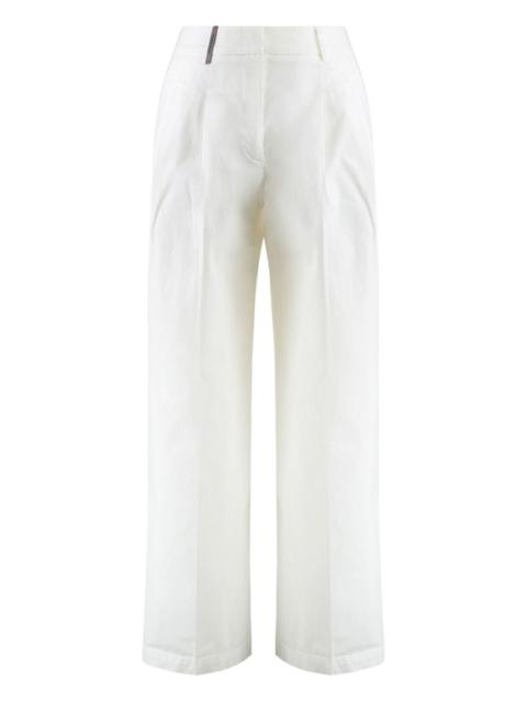 PESERICO cotton trousers