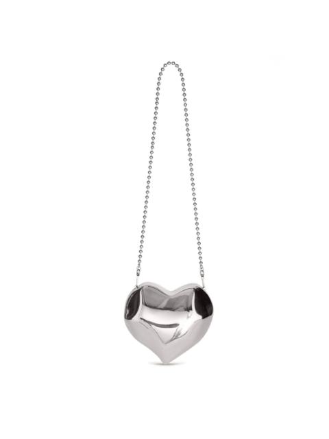 SIMONMILLER Molded Heart metallic shoulder bag