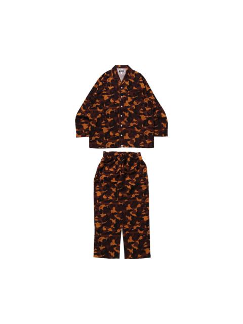 BAPE Valentine Chocolate Camo Pajamas 'Brown'