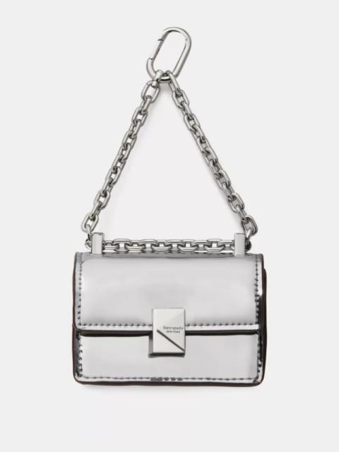 kate spade Charmed Metallic Nano Deco Bag Charm