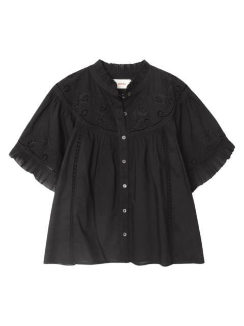 XÍRENA Black Mae Shirt