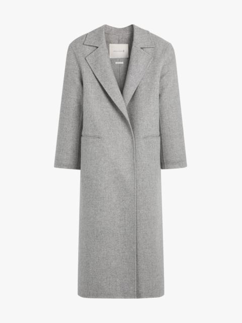 Mackintosh BALERNO LIGHT GREY WOOL COAT