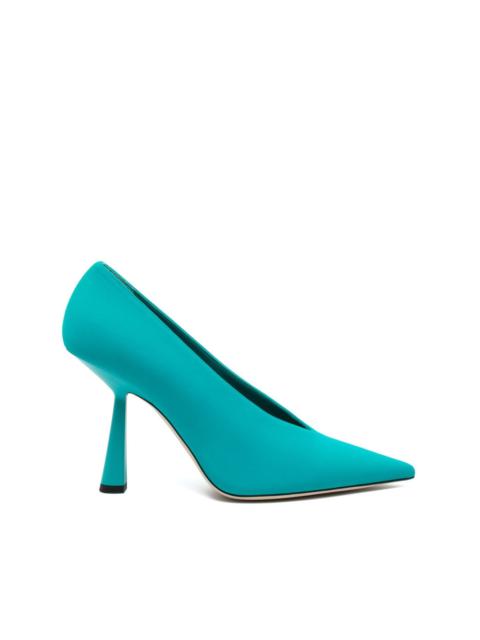 Maryanne 100mm pointed-toe pumps