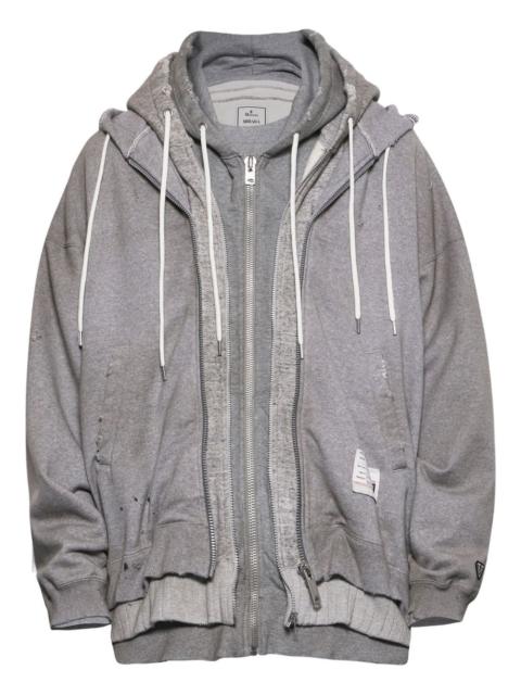 Maison MIHARAYASUHIRO triple-layered hoodie