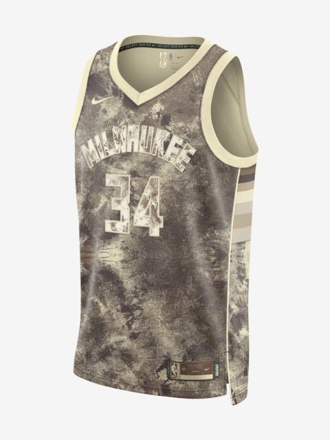 Nike Giannis Antetokounmpo Milwaukee Bucks 2022/23 Select Series Nike Men's Dri-FIT NBA Swingman Jersey