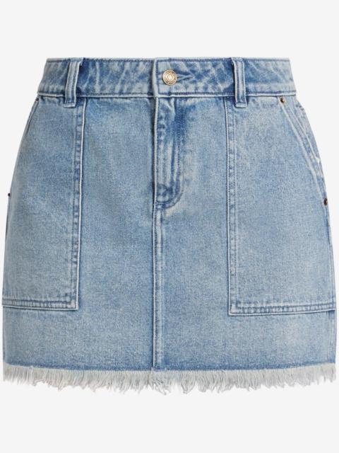 MICHAEL KORS denim mini skirt