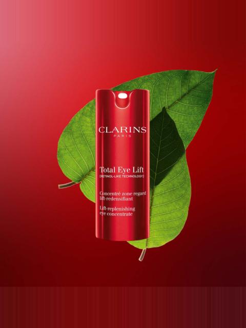 CLARINS Total Eye Lift Refillable Eye Cream for Firming, Wrinkles, Dark Circles + Puffiness