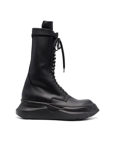 Rick Owens DRKSHDW chunky lace-up leather boots