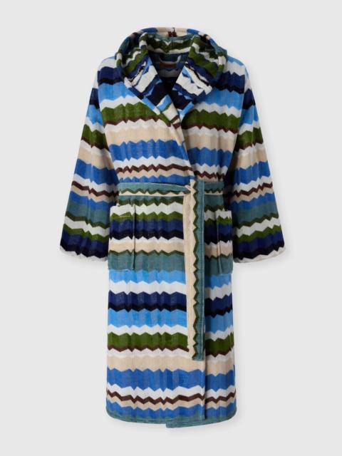Missoni Eva hooded cotton terry bathrobe