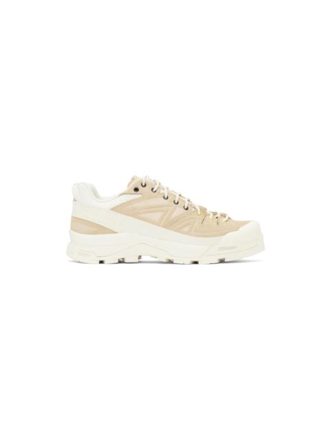 Off-White & Beige X-Alp Leather Sneakers