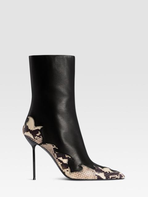 PARIS TEXAS LIDIA QUEEN OF HEARTS ANKLE BOOT 105
