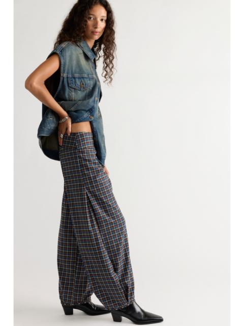 FREE PEOPLE Lizzy Low-Rise Pull-On Pants