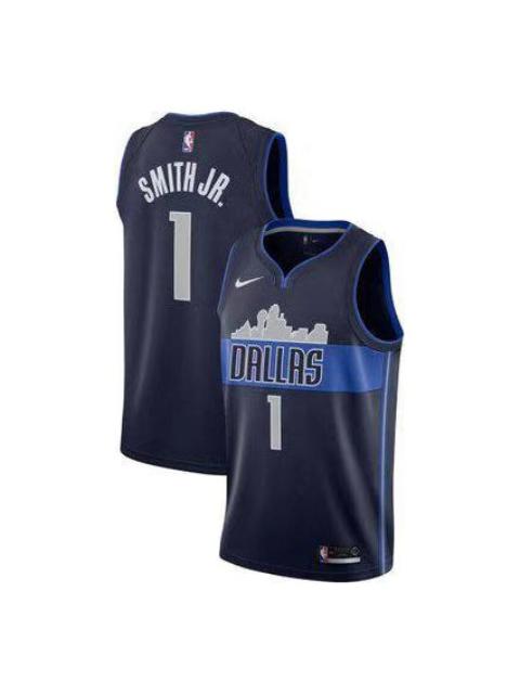 Nike Nike NBA Basketball Vest SW Fan Edition Dallas Mavericks 1 Blue 877202-421