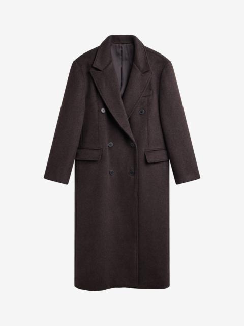 The Frankie Shop Bellace Wool Coat - Brown