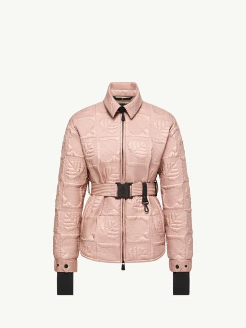Moncler Grenoble Crevoux Leaf-Quilted Down Shirt Jacket