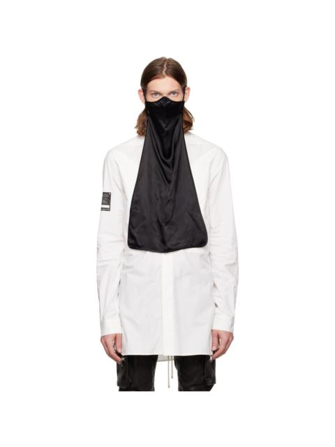 Rick Owens Black Long Face Mask