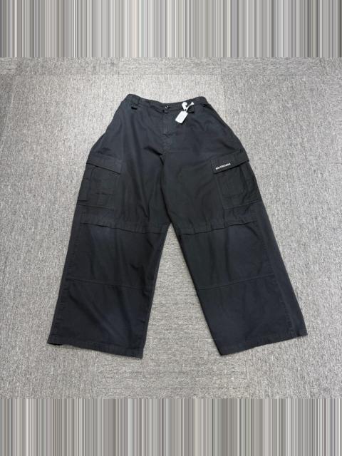 BALENCIAGA Balenciaga Front-Back Panel Cargo Pants