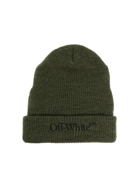 logo-embroidered beanie