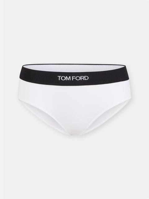 TOM FORD White Modal Signature Boxers | REVERSIBLE