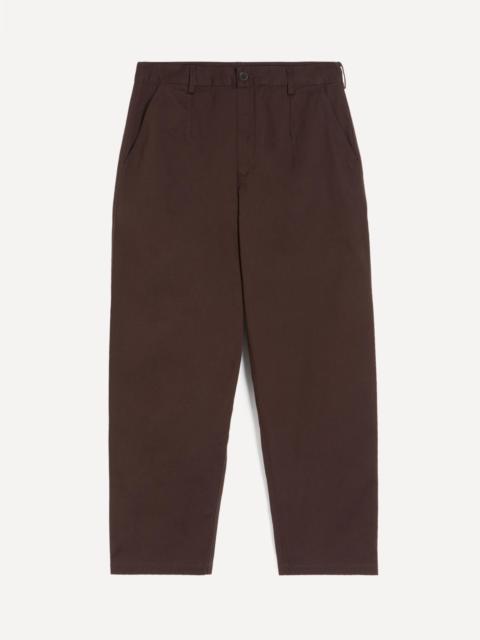 Universal Works Brown Twill Drizzy Trousers