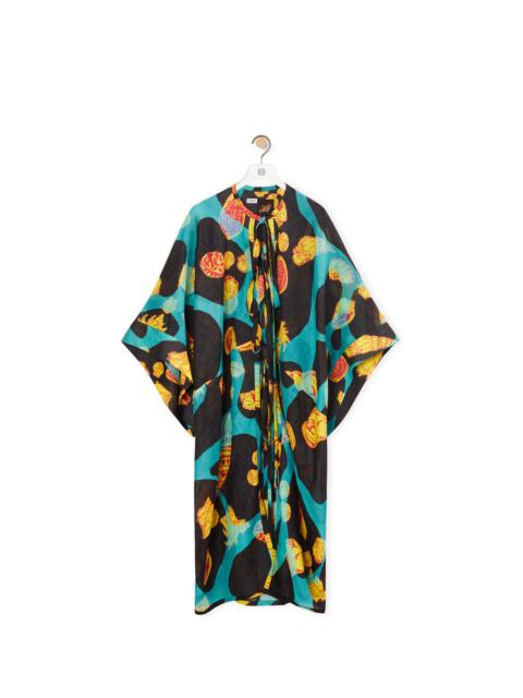 Loewe Shell print kaftan in linen