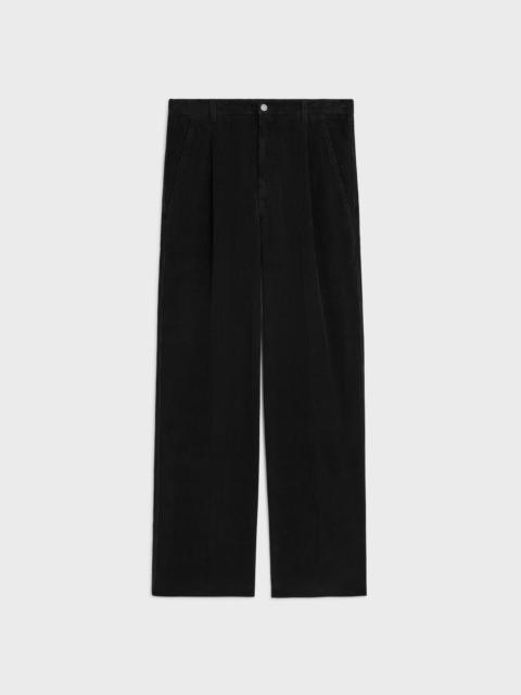 CELINE chinos IN corduroy