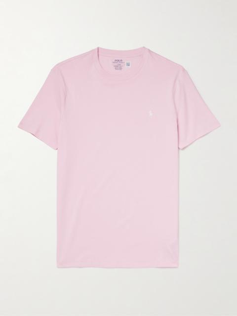 Polo Ralph Lauren Slim-Fit Logo-Embroidered Cotton-Jersey T-Shirt