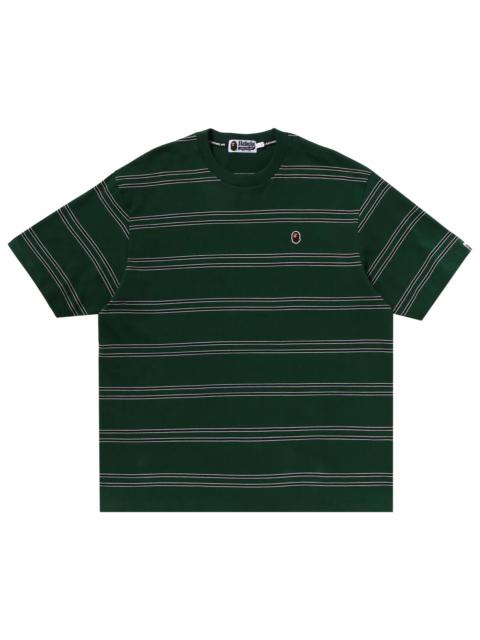 BAPE Ape Head One Point Hoop Relaxed Fit Tee 'Green'