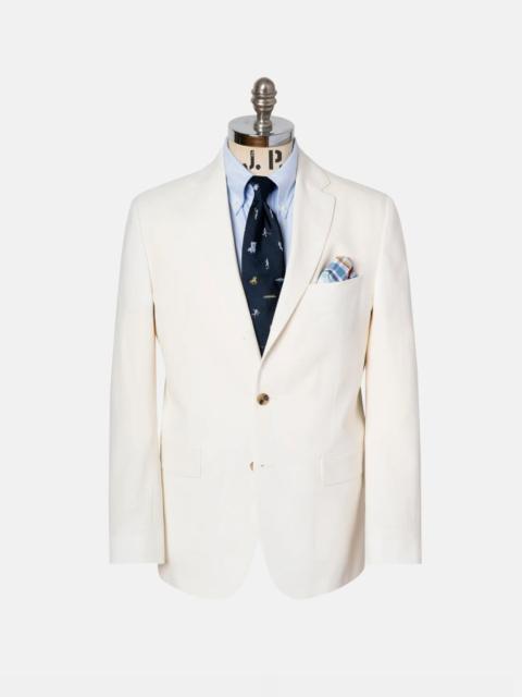 J. PRESS WHITE CRASH LINEN SPORT COAT