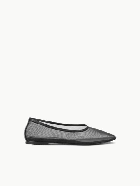 STAUD STAUD ALBA BALLET BLACK MESH