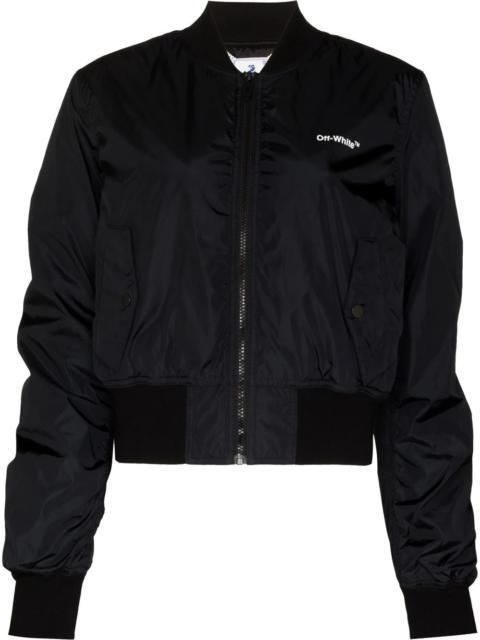 Off-White Diag-print bomber jacket
