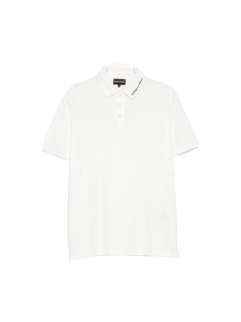 EMPORIO ARMANI Cotton polo shirt