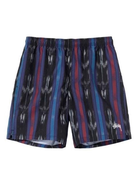 Stussy Ikat Stripe Water Short 'Black' 113135