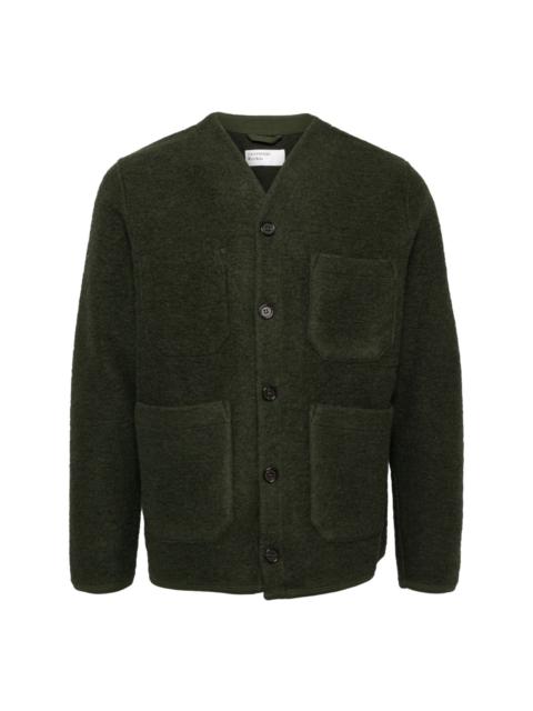 Universal Works fleece cardigan