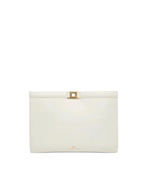 ELISABETTA FRANCHI rectangle hardware clutch bag