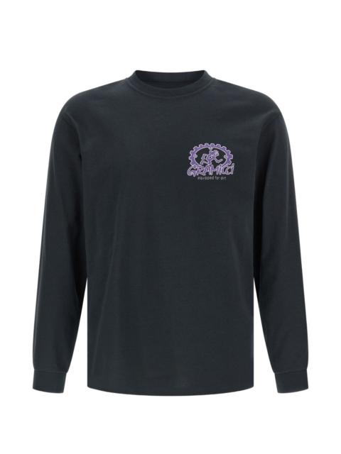 GRAMICCI logo-print long-sleeve T-shirt