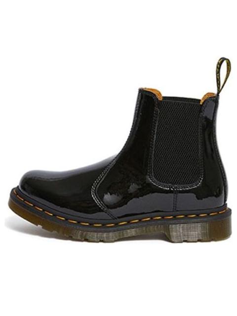 Dr. Martens (WMNS) Dr. Martens 2976 Patent Leather Chelsea Boots 'Black' 25278001