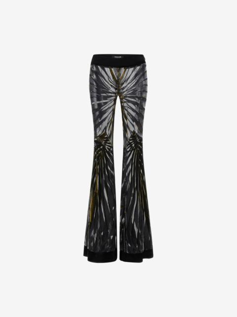 Roberto Cavalli Flare Velvet Trousers
