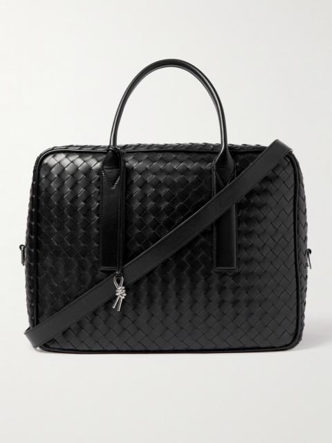 Bottega Veneta Intrecciato Leather Briefcase