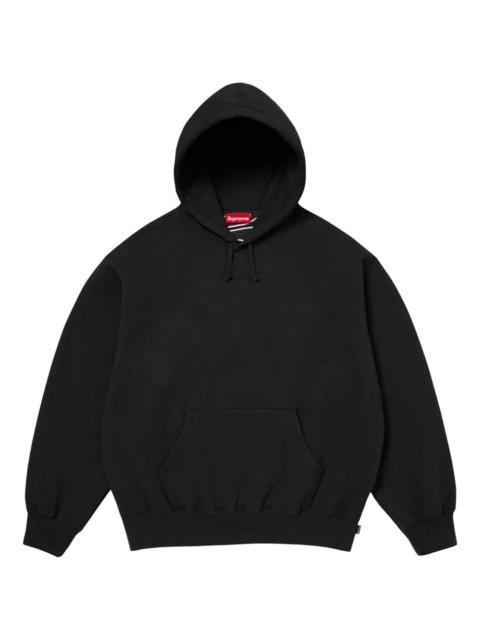 Supreme logo appliqué hoodie