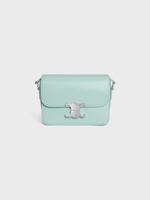 CELINE TEEN TRIOMPHE BAG IN shiny calfskin