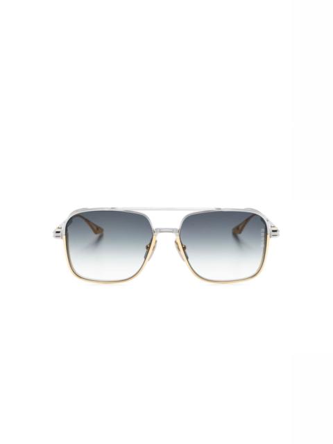 DITA square-frame titanium sunglasses