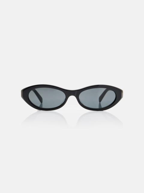 CELINE Triomphe oval sunglasses