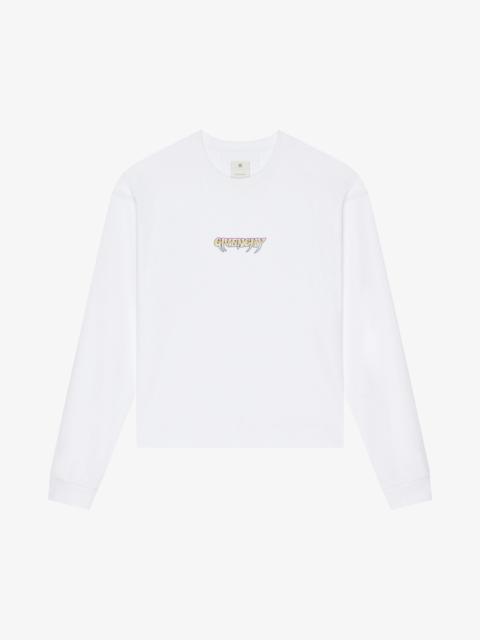 Givenchy GIVENCHY WORLD TOUR BOXY FIT T-SHIRT IN COTTON