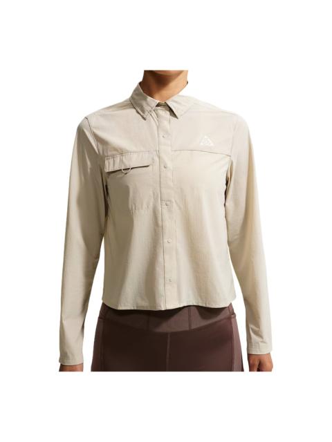 Nike (WMNS) Nike ACG Button-Up Trial Jacket 'Cream' IR7297-236