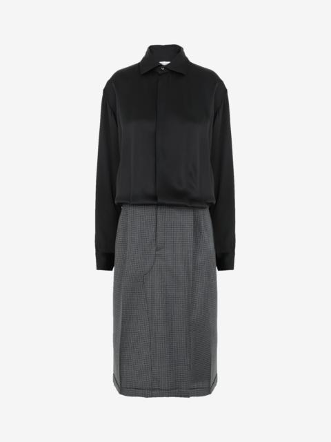 Maison Margiela Nomadic houndstooth dress